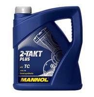 Масло моторное полусинтетическое 2-takt plus, 4л