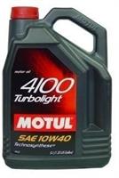 Масло моторное полусинтетическое 4100 TURBOLIGHT 10W-40, 4л