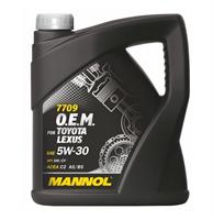 Масло моторное синтетическое 7709 O.E.M. for Toyota Lexus 5W-30, 4л