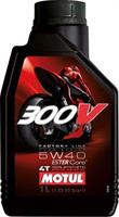 Масло моторное синтетическое 300V 4T Factory Line Road Racing 5W-40, 4л