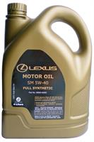 Масло моторное синтетическое LEXUS 5W-40, 4л