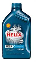 Масло моторное полусинтетическое Helix HX7 5W-40, 1л