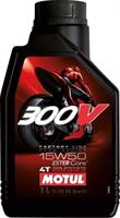 Масло моторное синтетическое 300V 4T Factory Line Road Racing 15W-50, 1л