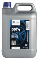 Жидкость тормозная dot 4, BRAKE FLUID, 5л