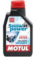 Масло моторное полусинтетическое Snowpower 2T, 1л