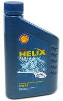 Масло моторное полусинтетическое Helix Plus 10W-40, 4л