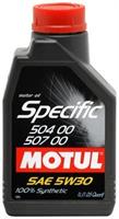 Масло моторное синтетическое Specific 504.00-507.00 5W-30, 1л