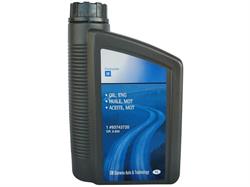 Масло моторное синтетическое GM OIL, ENG 5W-40, 1л