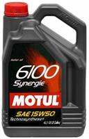 Масло моторное полусинтетическое 6100 SYNERGIE 15W-50, 4л