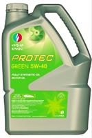 Масло моторное синтетическое Protec Green 5W-40, 4л