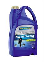Масло моторное полусинтетическое Outboardoel 4T 10W-30, 5л