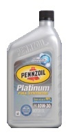 Масло моторное синтетическое Platinum Fully Synthetic 10W-30, 0.946л